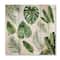 Designart - Tropical Leaf Of Monstera V - Farmhouse Print on Natural Pine Wood